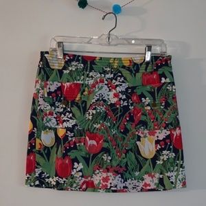 Tory Burch Colorful Spring Skirt Sz. 2